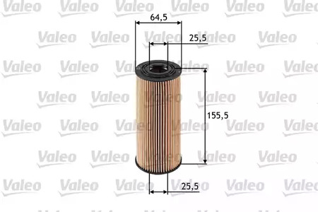 586502 VALEO Масляный фильтр