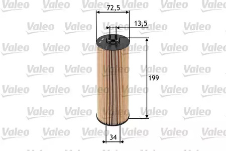 Масляный фильтр VALEO 586520