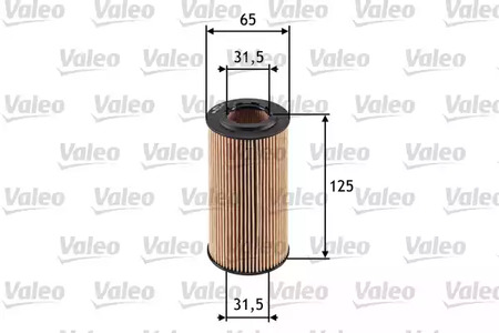 586552 VALEO Масляный фильтр