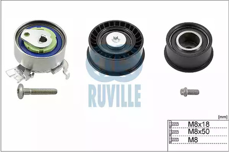 Комплект роликов ГРМ RUVILLE 5532751