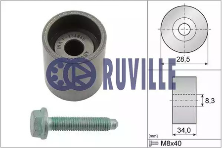 55465 RUVILLE Ролик-натяжитель ремня ГРМ