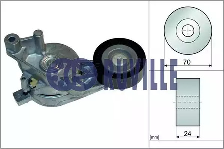 Натяжитель ручейкового ремня (приводного) RUVILLE 55777