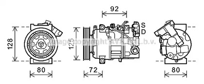 RTAK489 AVA QUALITY COOLING Запчасть