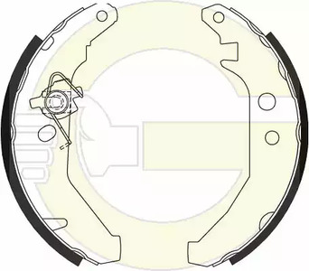 Фото 1 5182793 GIRLING Колодки тормозные барабанные