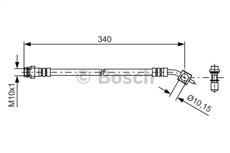 1987481424 BOSCH Тормозные трубки