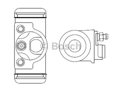 F026002372 BOSCH Цилиндр тормозной