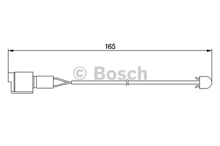 Тормозной датчик износа колодок BOSCH 1 987 474 903