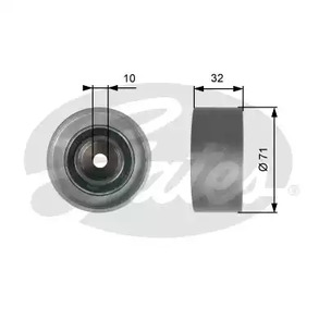 T42094 GATES Ролик-натяжитель ремня ГРМ