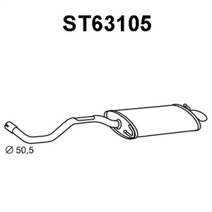 Глушитель VENEPORTE ST63105