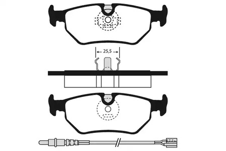 RA.0616.1 RAICAM Колодки тормозные дисковые