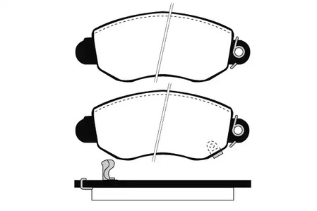 RA07560 RAICAM Колодки тормозные дисковые