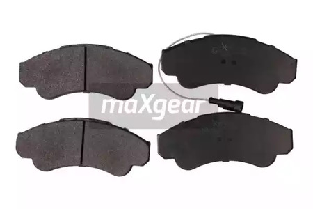 19-0668 MAXGEAR Колодки тормозные дисковые