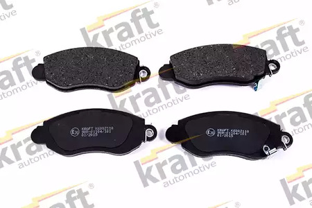 6002110 KRAFT AUTOMOTIVE КОЛОДКИ ТОРМОЗНЫЕ-ДИСКОВЫЕ 23