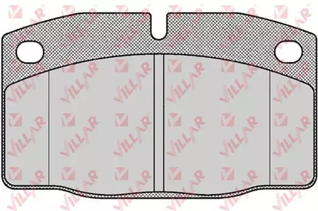 626.0190 VILLAR Колодки тормозные дисковые