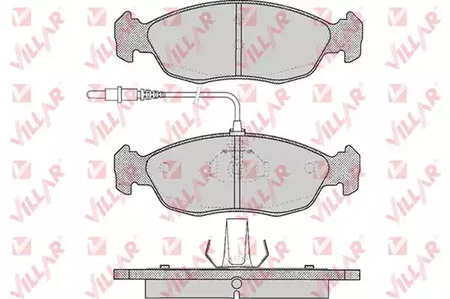 626.0450 VILLAR Колодки тормозные дисковые