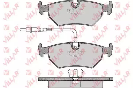 626.0497 VILLAR Колодки тормозные дисковые