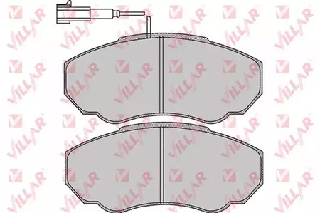626.0966 VILLAR Комплект тормозных колодок, дисковый тормоз