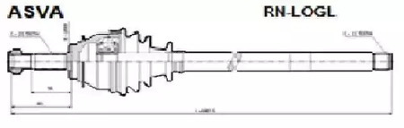 RN-LOGL ASVA ШРУС