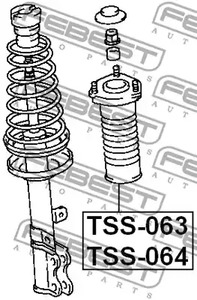 Фото 1 TSS064 FEBEST Запчасть