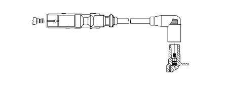 Провод зажигания BREMI 162/45