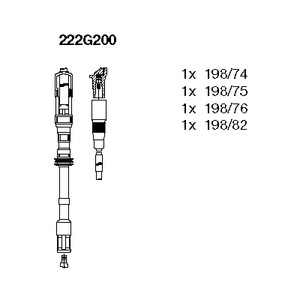 Провода зажигания BREMI 222G200