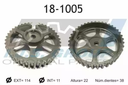 18-1005 IJS GROUP Шестерня коленвала