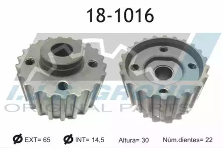 18-1016 IJS GROUP Шестерня коленвала