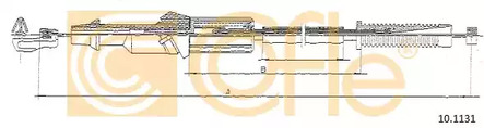 Тросик газа COFLE 10.1131