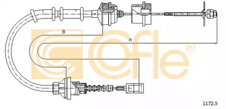 1172.5 COFLE Трос сцепления