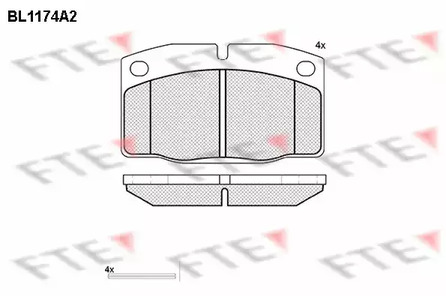 BL1174A2 FTE Запчасть