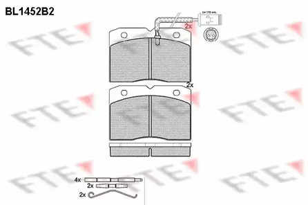 BL1452B2 FTE Запчасть