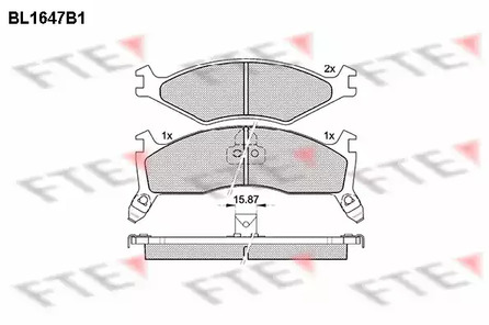 BL1647B1 FTE Запчасть