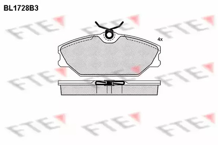 BL1728B3 FTE Запчасть