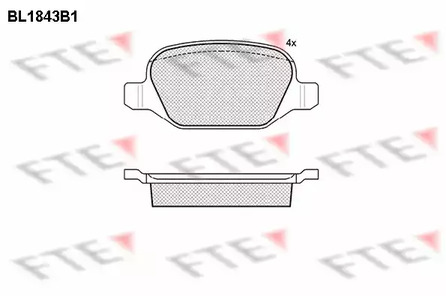 BL1843B1 FTE Запчасть