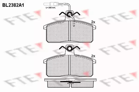 BL2382A1 FTE Запчасть