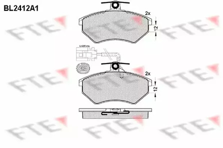 BL2412A1 FTE Запчасть