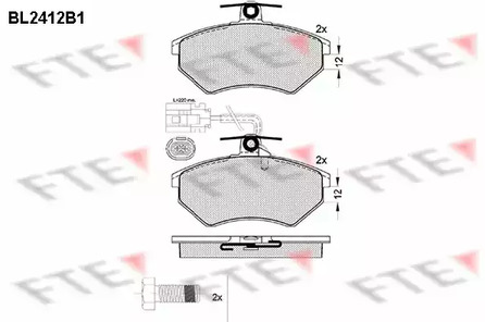 BL2412B1 FTE Запчасть