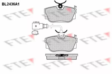 BL2436A1 FTE Запчасть