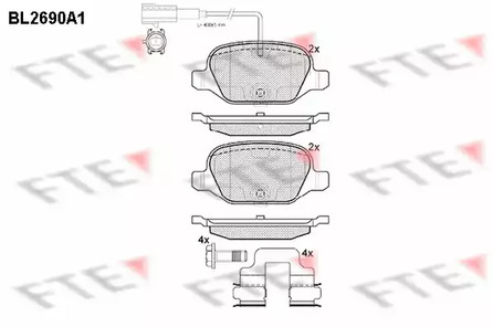 BL2690A1 FTE Запчасть