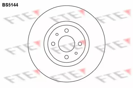 BS5144 FTE Диск тормозной