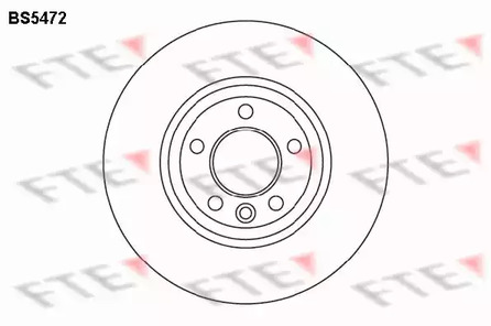 BS5472 FTE Диск тормозной