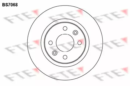 BS7068 FTE Диск тормозной