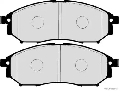 Фото 1 J3601093 HERTH+BUSS JAKOPARTS Тормозные колодки