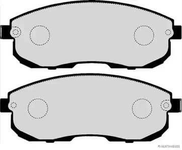 Фото 1 J3601097 HERTH+BUSS JAKOPARTS Тормозные колодки