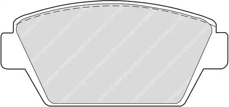 Тормозные колодки FERODO FDB507
