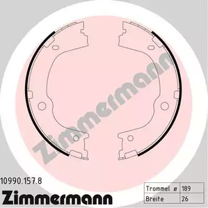 10990.157.8 ZIMMERMANN Колодки ручника