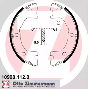 10990.112.0 ZIMMERMANN Колодки ручника