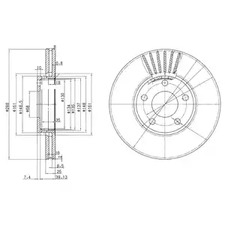 BG2745C DELPHI Запчасть