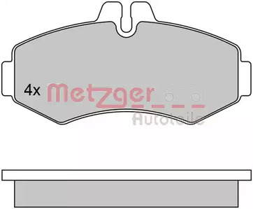 1170303 METZGER Колодки тормозные дисковые