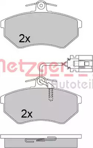 1170674 METZGER Колодки тормозные дисковые